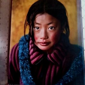 Vibrant Portrait Art Print